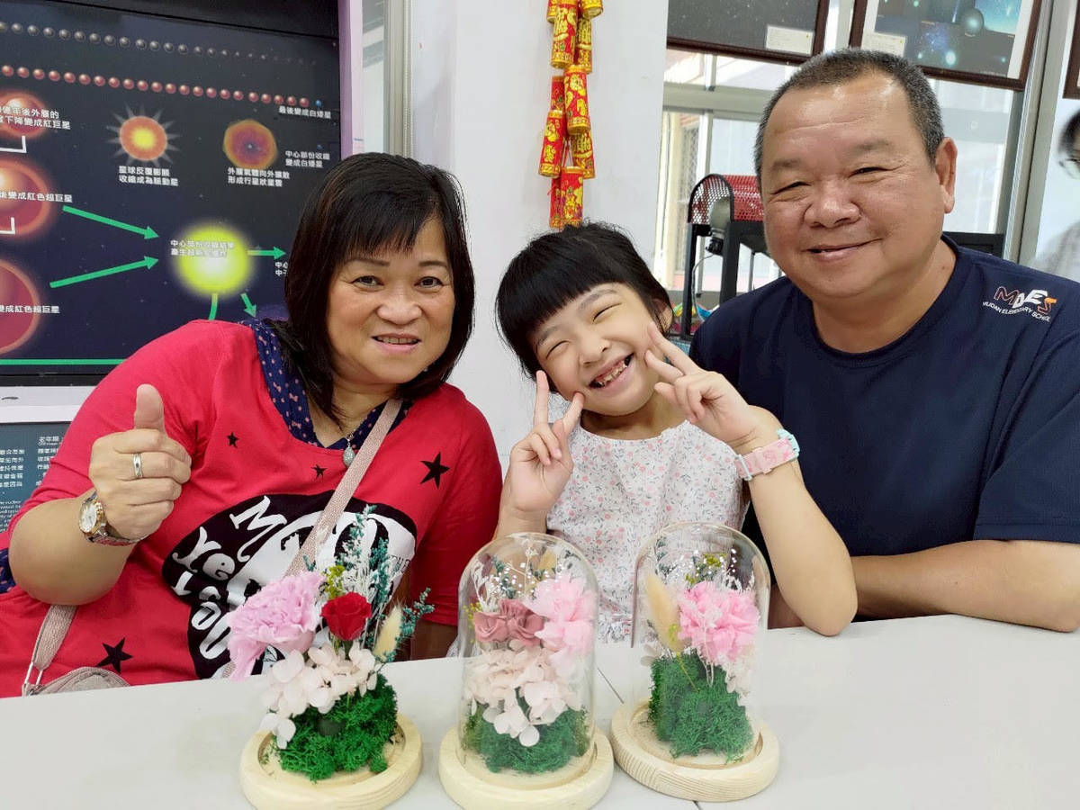 新北牡丹國小親子花藝活動溫馨登場 結合藝術教育與生命教育