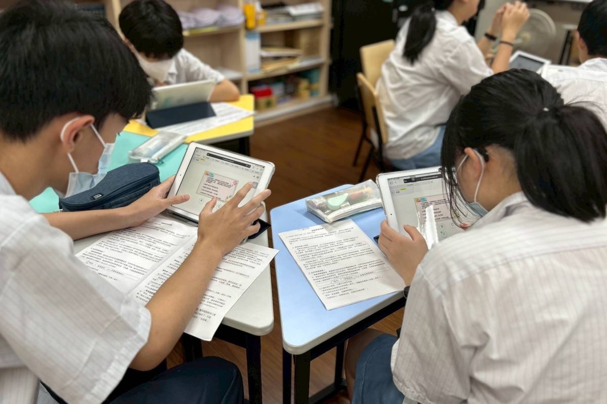 學生爬梳文本，挑戰作答，享受閱讀樂趣
