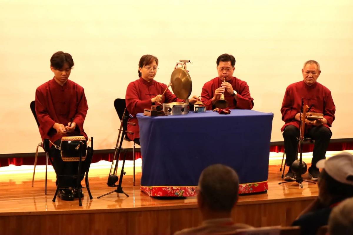 竹頭背客家八音團開幕演出