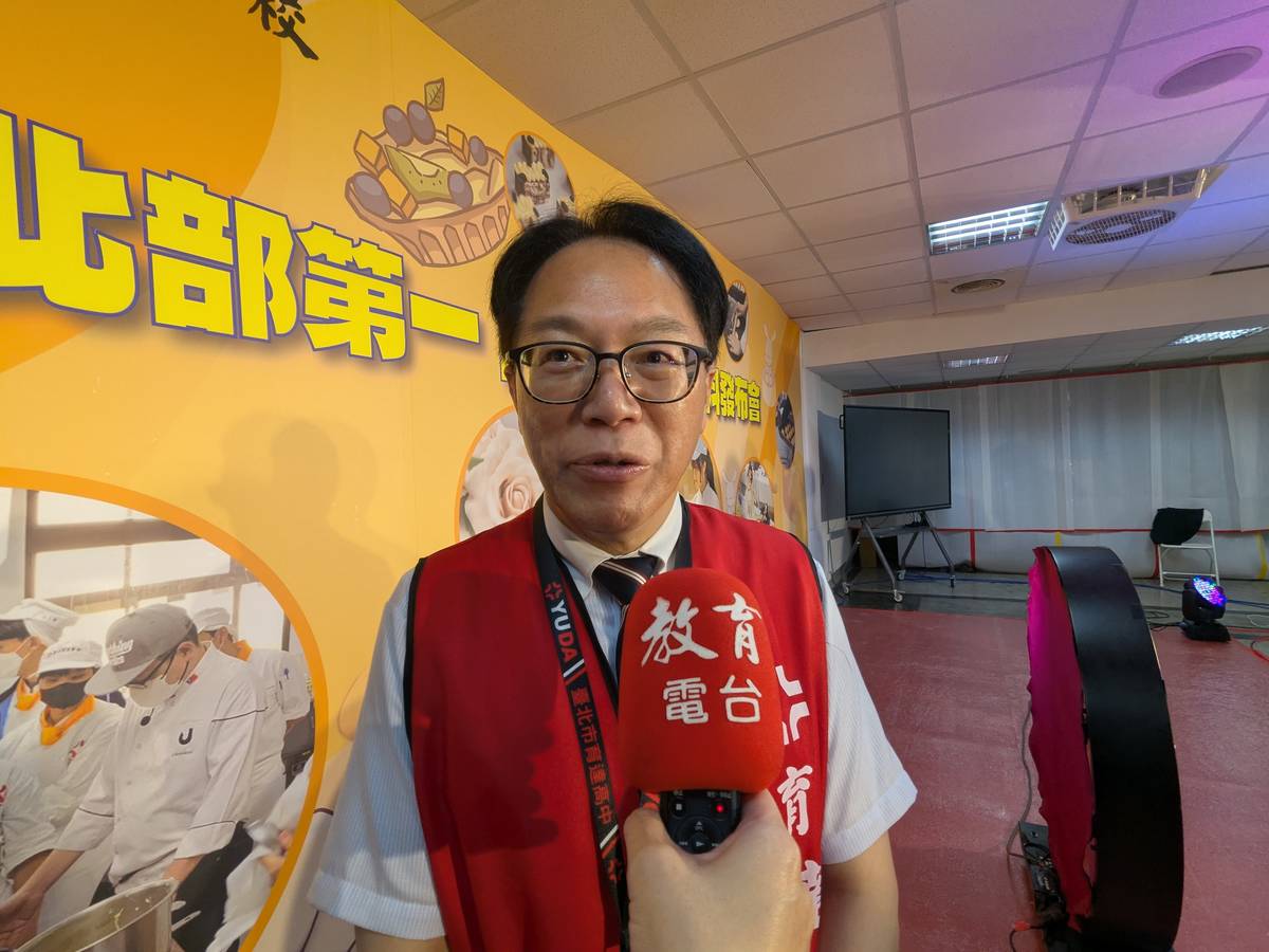 臺北育達高中校長劉育仨表示，烘焙科將培養更專業、更專精的烘焙產業人才
