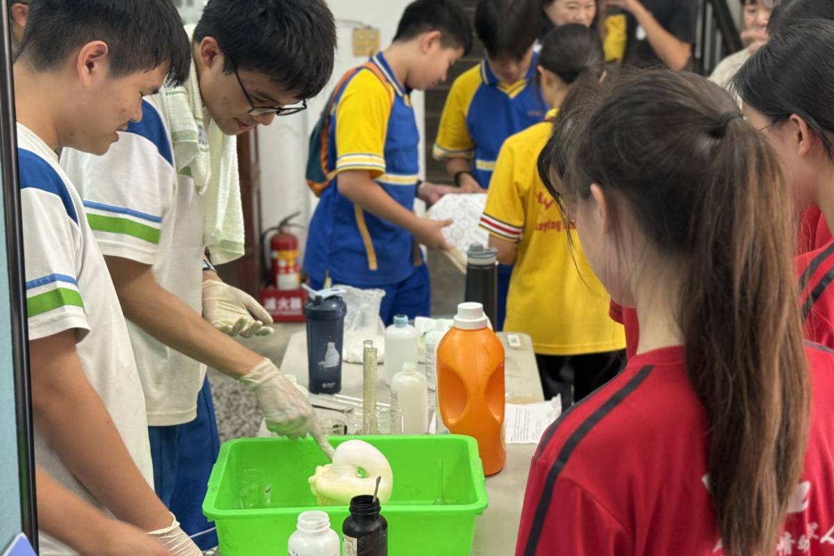 中山大學附中舉辦中山科學節 增進學生科普興趣