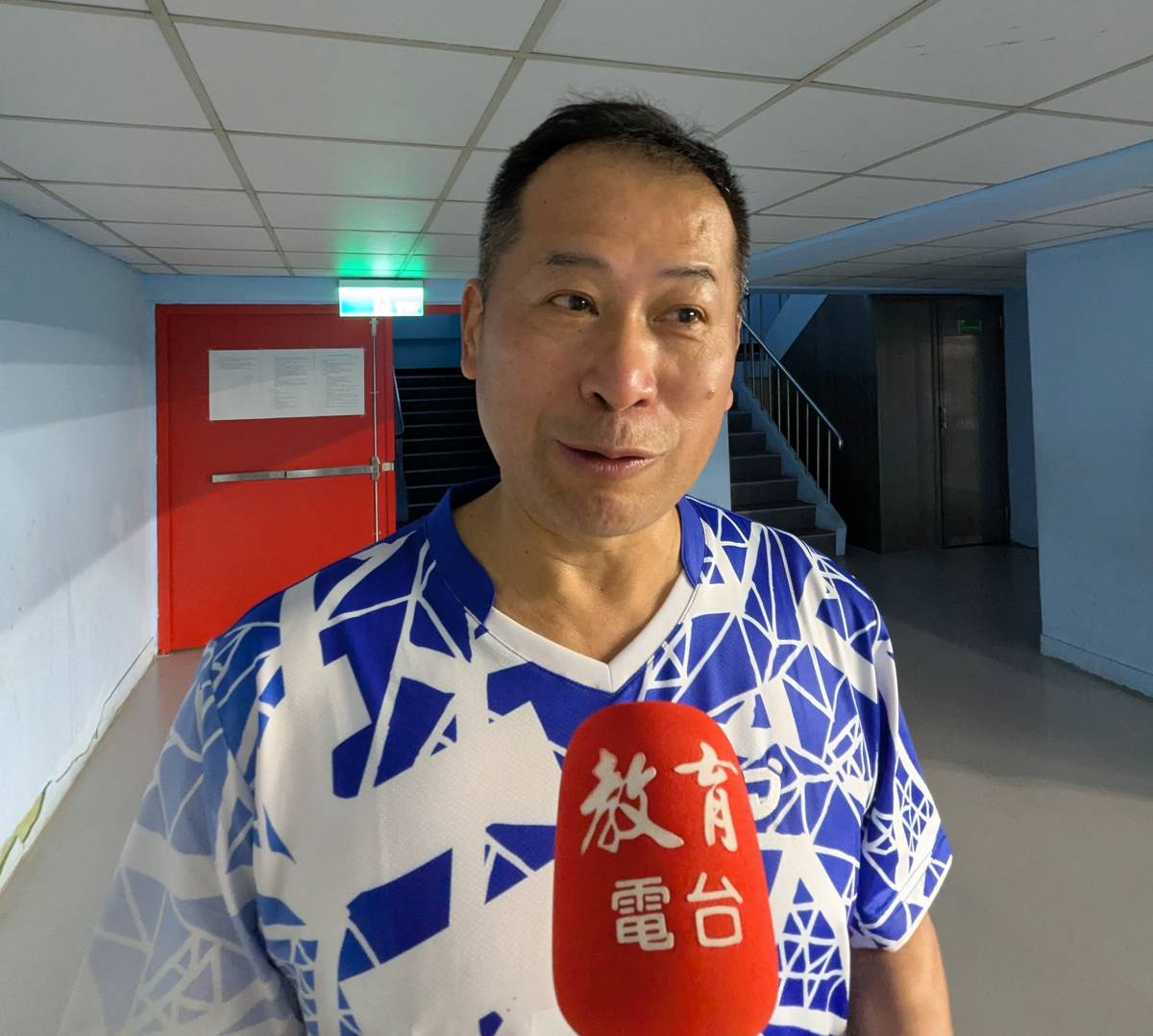 張文松教練表示，自律生活有助於維持良好體能，建議長者運動要循序漸進
