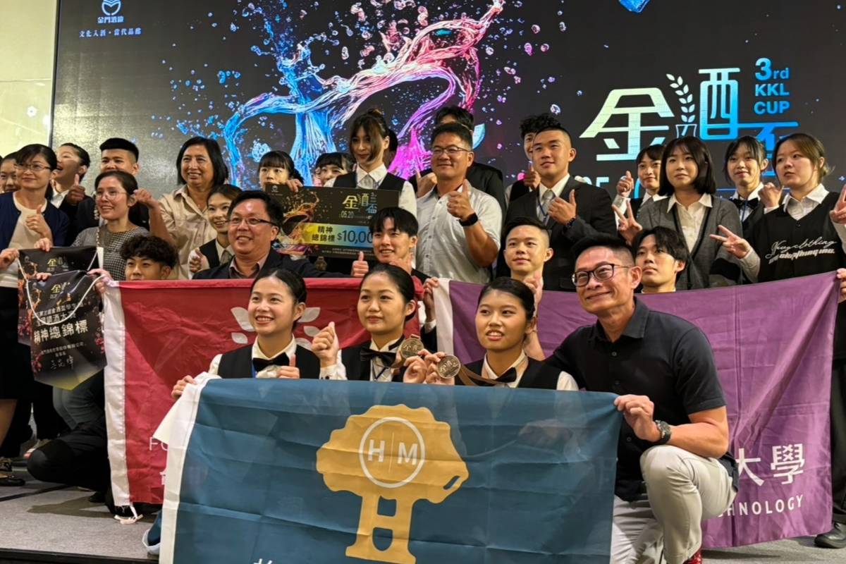 台南應用科技大學培訓隊團體師生合影