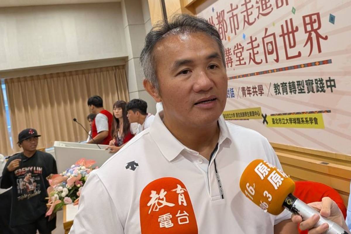 張泰山教練強調，即使有天賦，也要努力