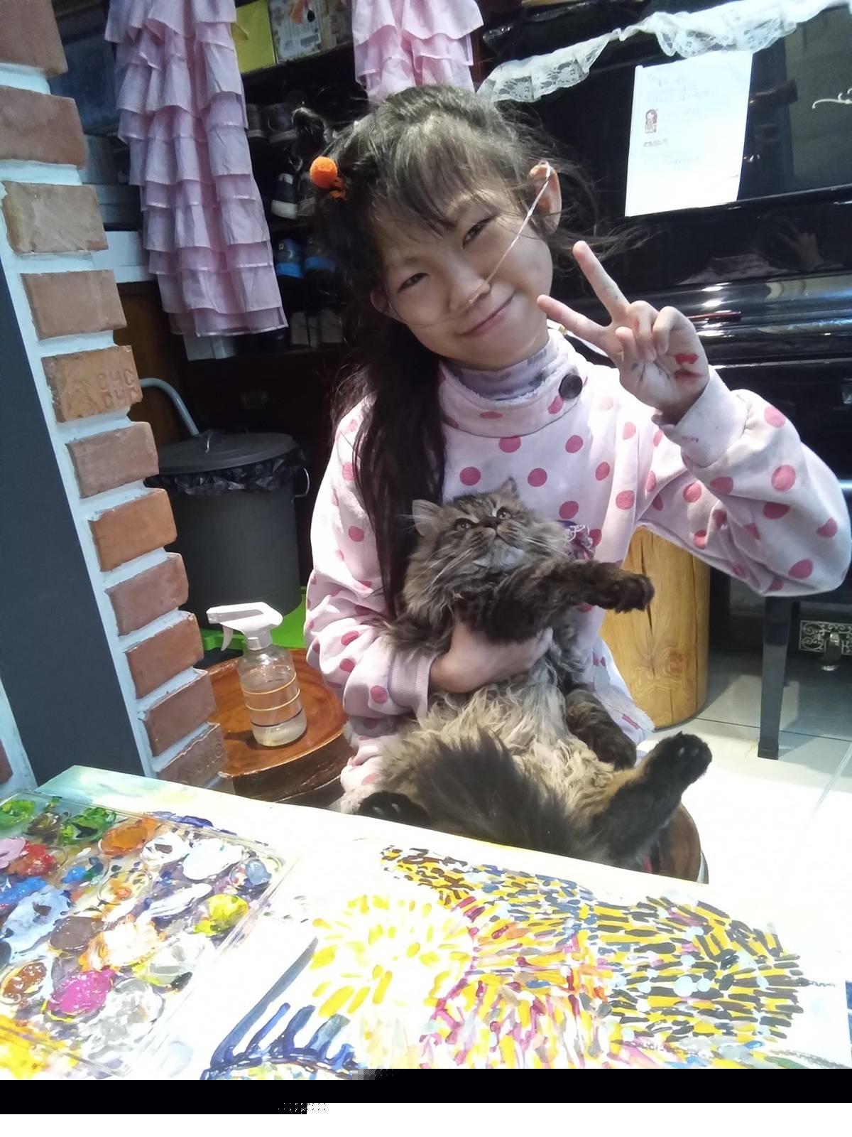 總統教育獎得主國小組尹雅汕同學 (教育部提供)