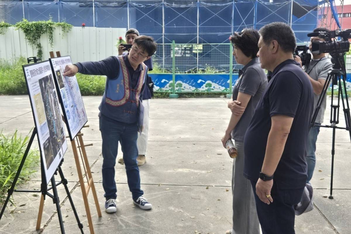 臺東縣長饒慶鈴今(18)日前往視察縣內包括「臺東部落大學文化傳習資源中心」、「樂齡社福大樓」、「兒少家庭福利館」等3項重點建設工程進度。