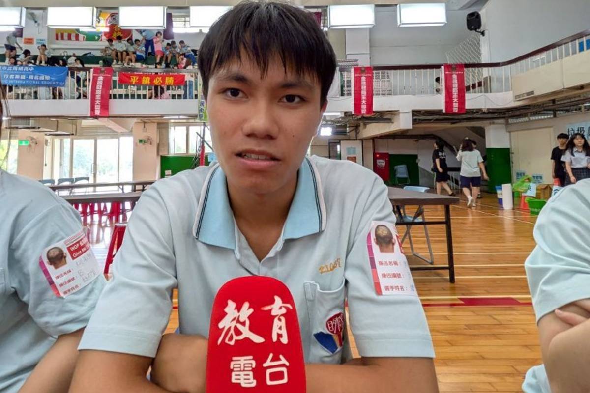 除了傳統的投資理財工具外，陽明高中學生鍾宇政也學習到虛擬貨幣的相關知識