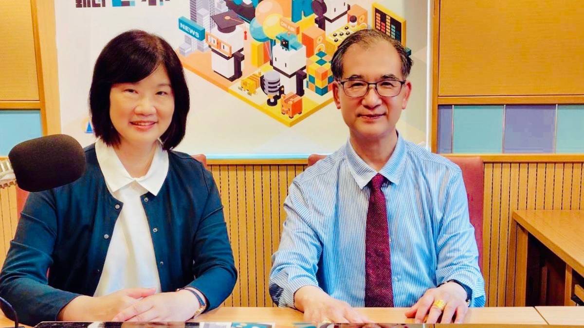 謝若男主持人   國立臺灣大學劉順仁教授