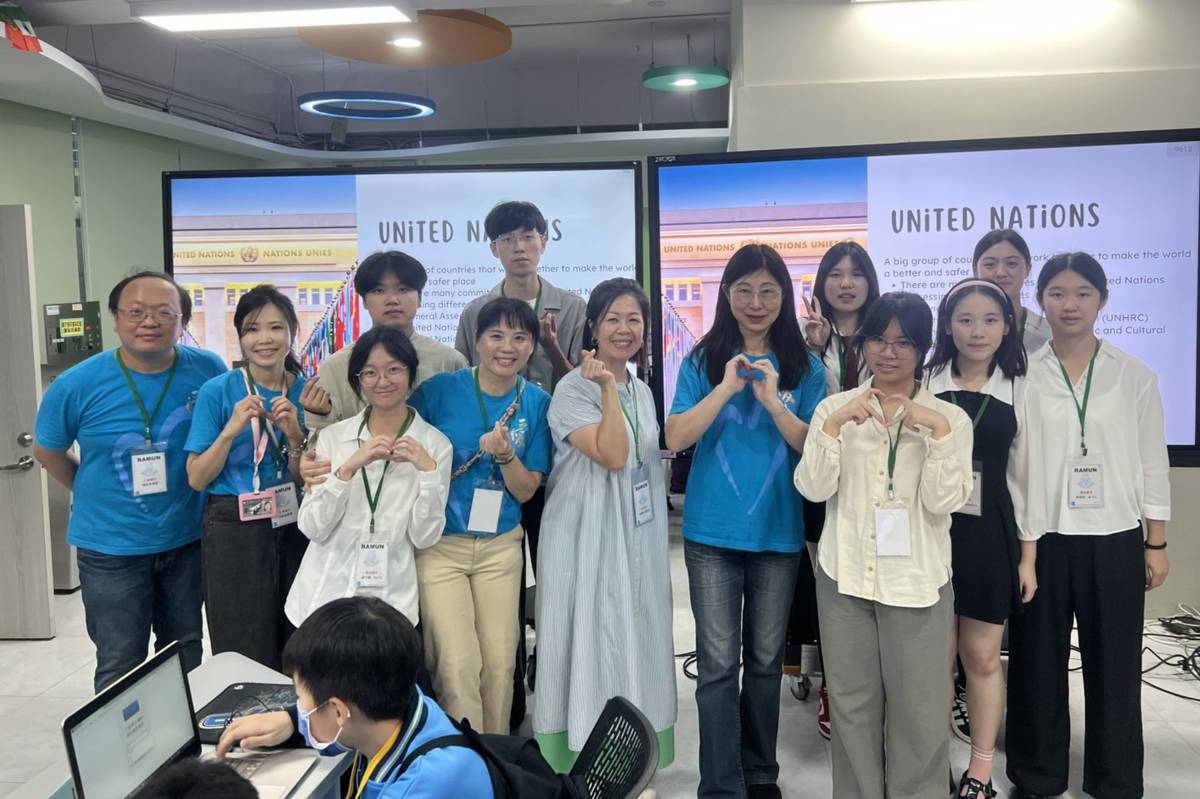 臺北市仁愛國中在7月3日至4日將舉辦模擬聯合國會議，共有35位學生報名參加