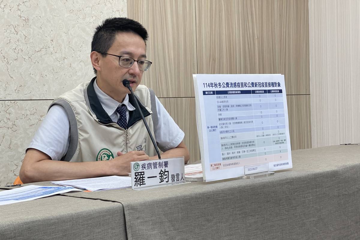 新冠秋冬公費疫苗縮短對象 調整為10大對象