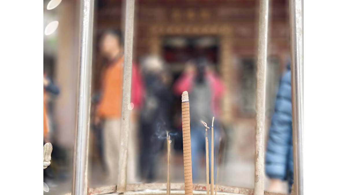 元旦卷香路輕旅 - 廟宇香爐
