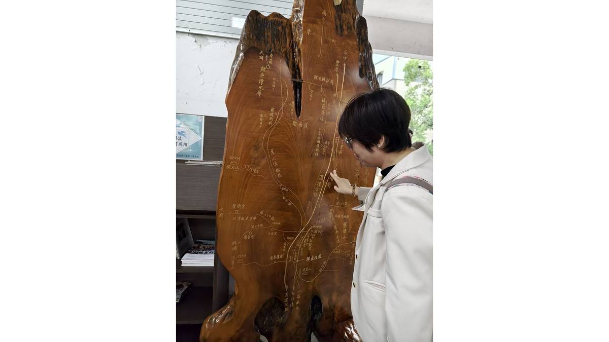 三義火車站一隅
