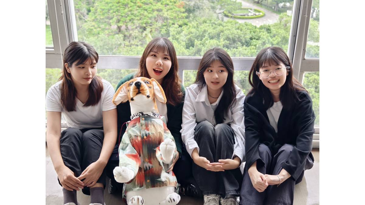 邊角料的奇蹟：女大生5女力 給地球的擁抱 (再寵生活團隊)。攝於台中社會創新實驗基地。