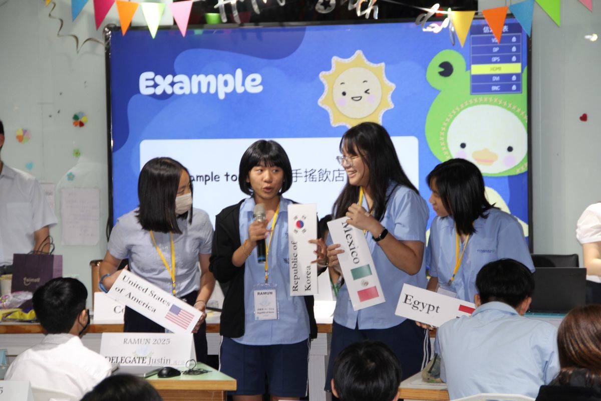 學生透過「最讚手搖飲」議題，練習協商與共識建立