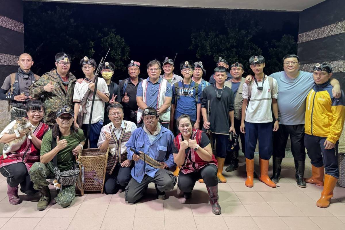 中市和平國中獵人夏令營 體驗傳承先人狩獵文化