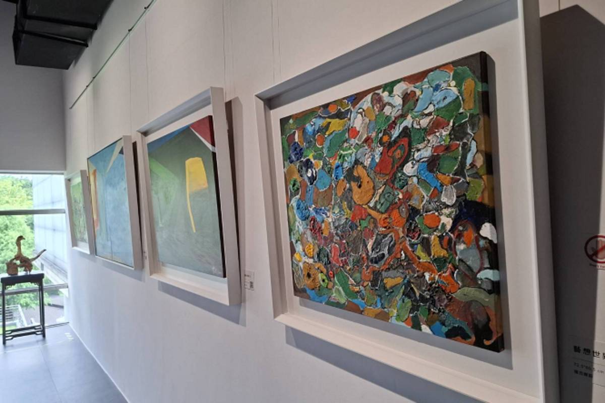 黃文棟《心靈哲思的樂章》國美館展期自即日起至8月3日止