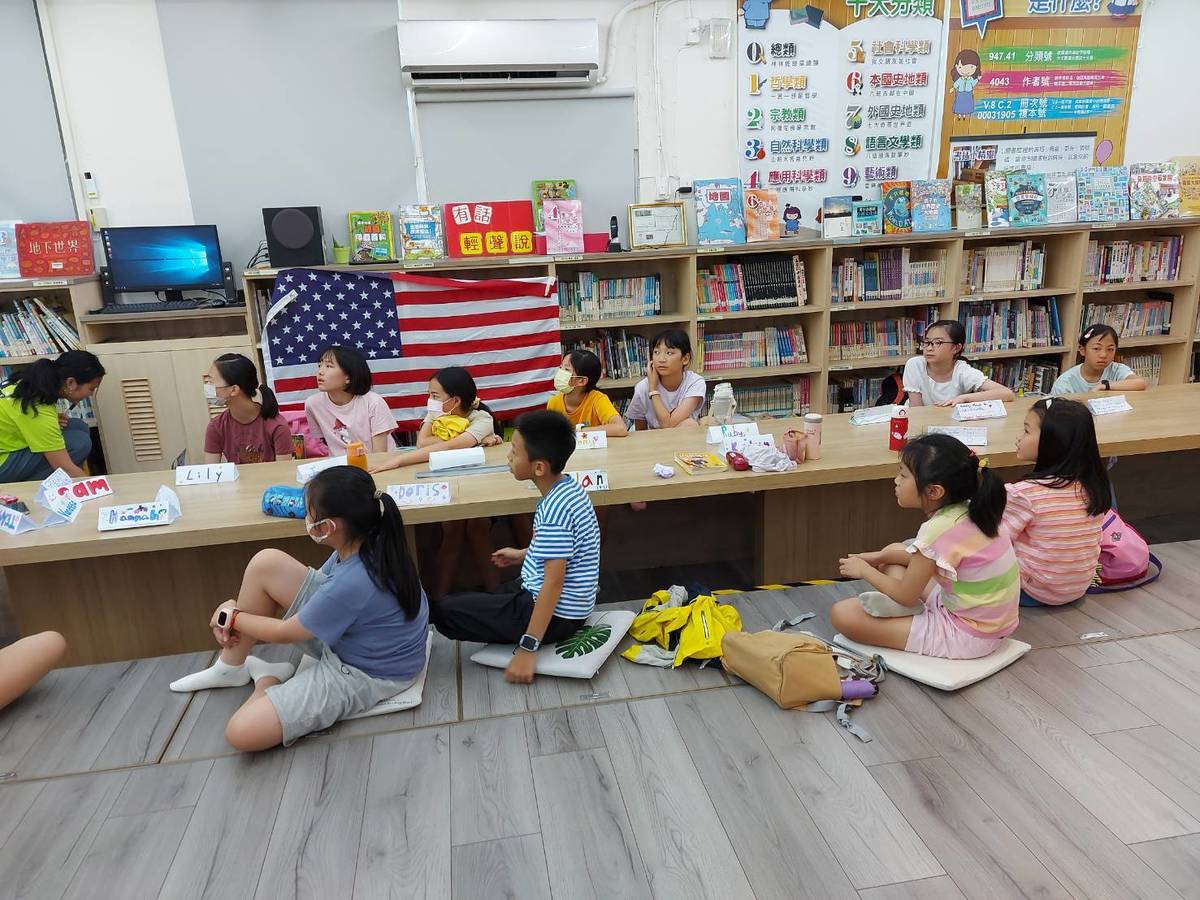 南門國小學生學習英語