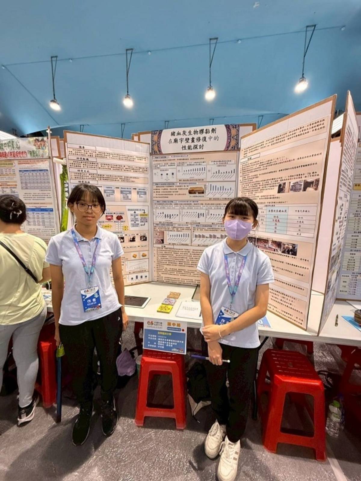 龍門國中「北極地區河口水體自然對流之實驗探討」獲國中組地球科學科第一名