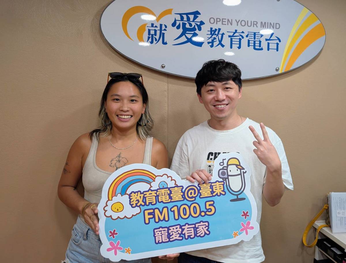 海廢咖啡主理人LuLu(左)