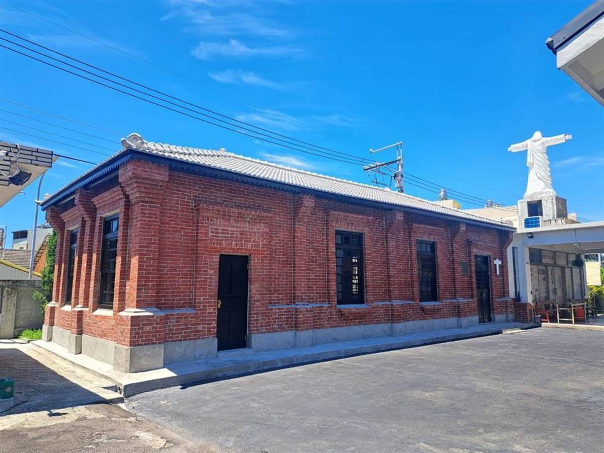 修復後的羅厝天主堂文物館（圖源：彰化縣政府）