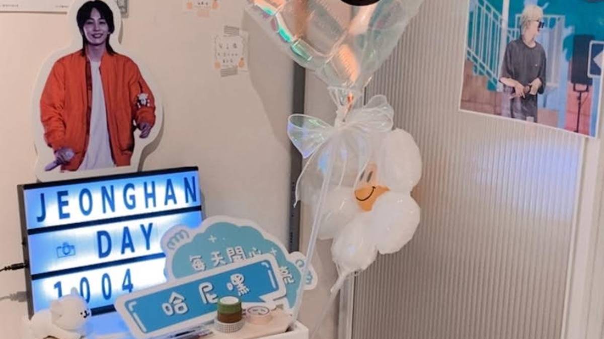 小伶布置的淨漢生咖入口處