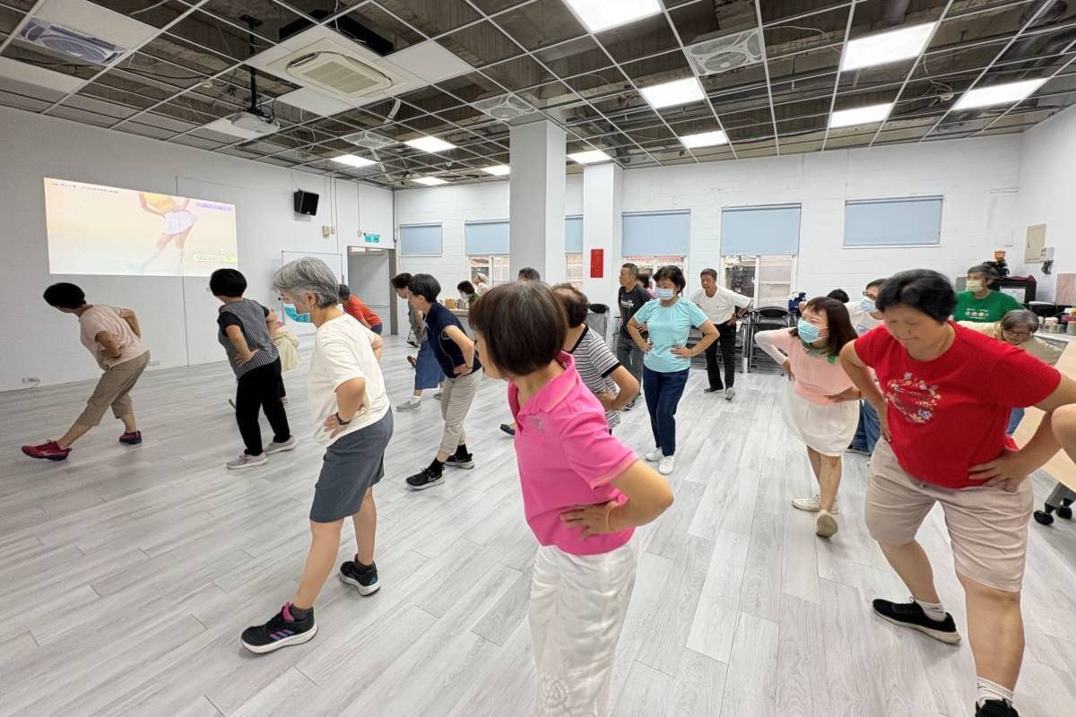 天主教失智老人基金會推廣大腦保健體操，鼓勵民眾動起來，預防失智