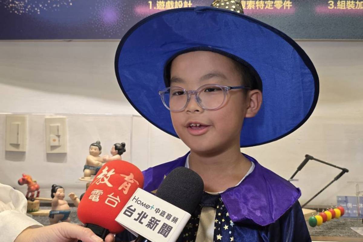 北市大附小學生張宇翔表示，這些玩具不只是可以玩，還能學到科學原理