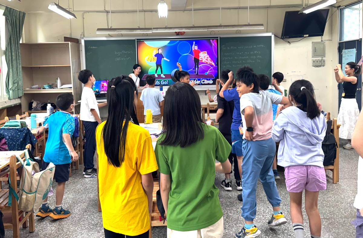 英文單字運動遊戲活化課堂氣氛