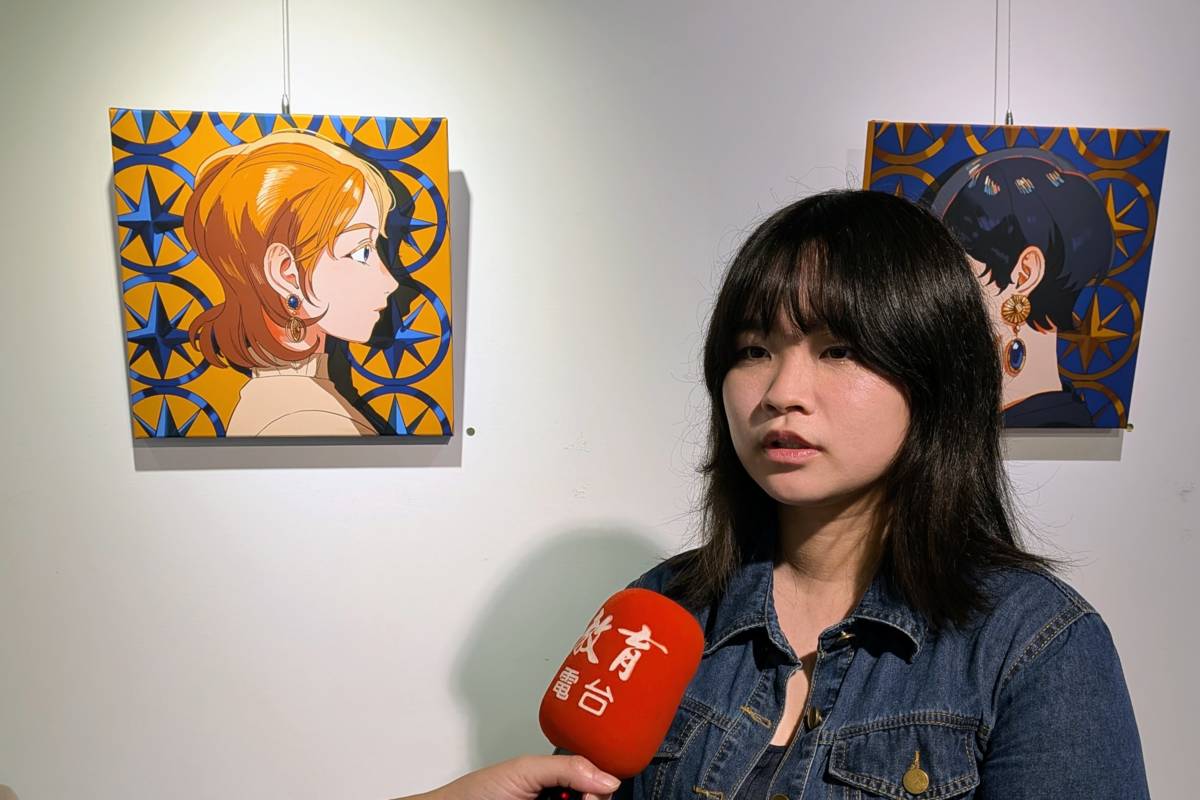 對三木而言，畫畫是她的生活日常，透過創作傳達個人想法