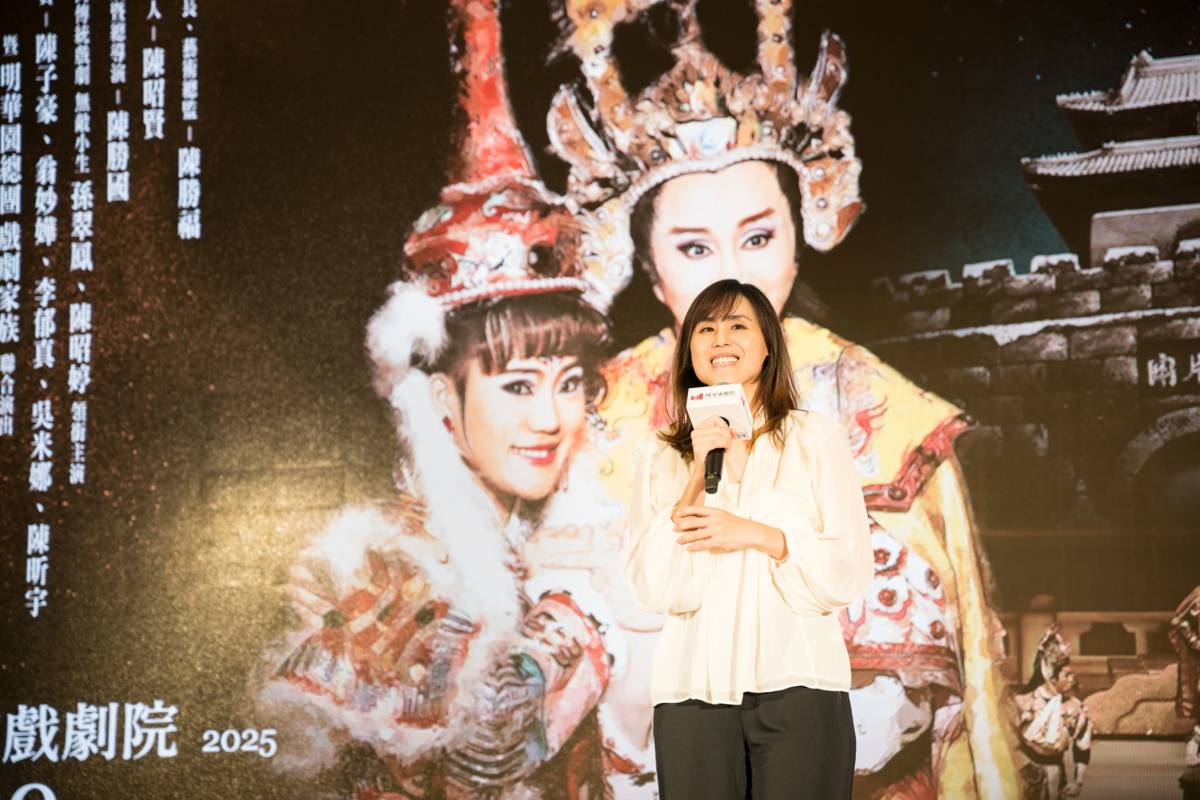 明華園戲劇總團執行長、《界牌關傳說》製作人陳昭賢致詞
