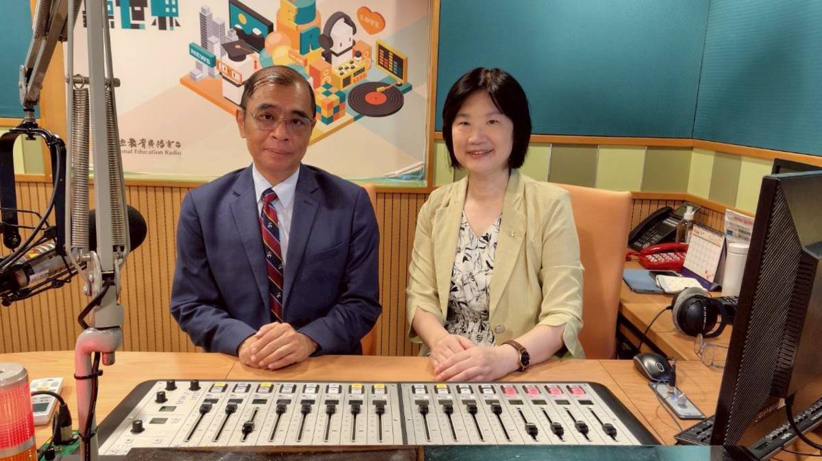 謝建新主委  謝若男主持人