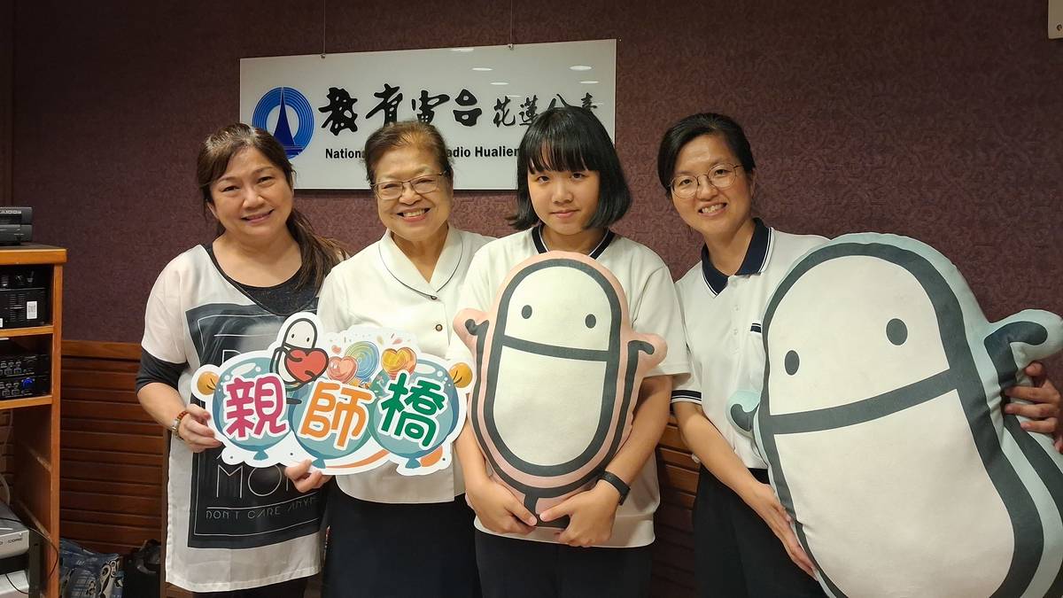 專訪慈中圖書館林惠瑩組長及林芊逸同學