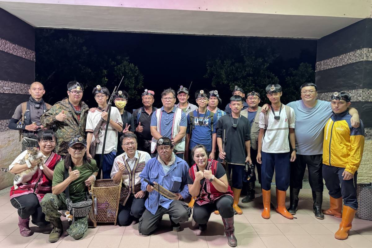 狩獵，是和平國中九年級男生的另類成年禮（圖:和平國中提供）
