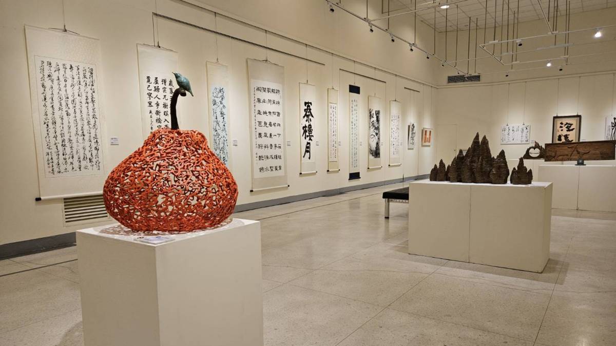 集結362位臺中市當代藝術家作品，大墩文化中心17日熱鬧開展