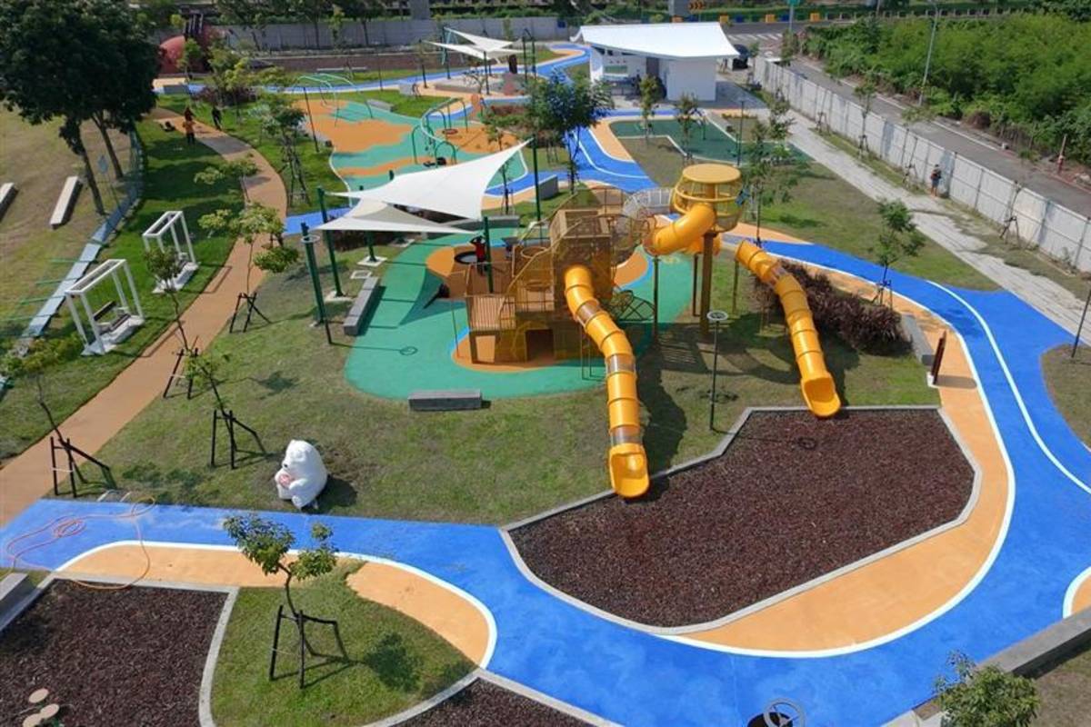 公園空拍圖（圖源：彰化縣政府）