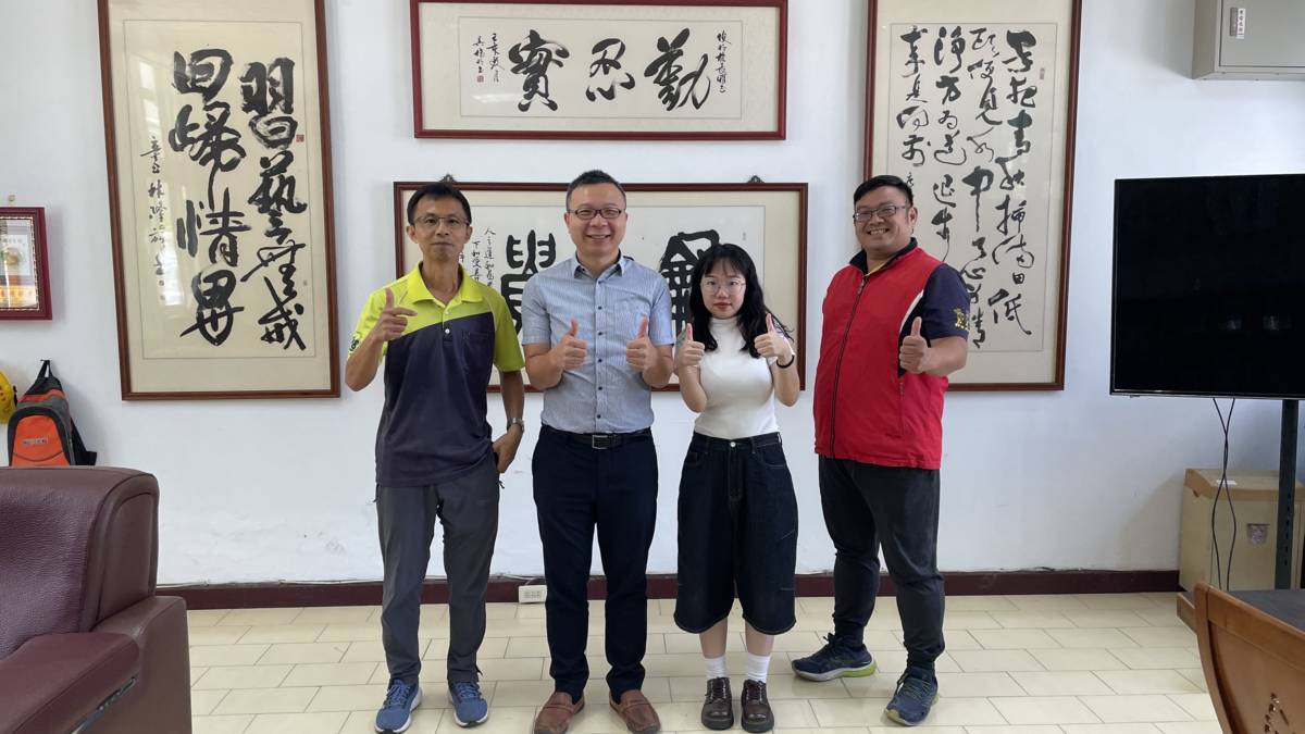 112 學年度「健康促進學校輔導計畫前後測成效評價成果報告評選」－優良－臺南市關廟區五甲國民小學－採訪合照
