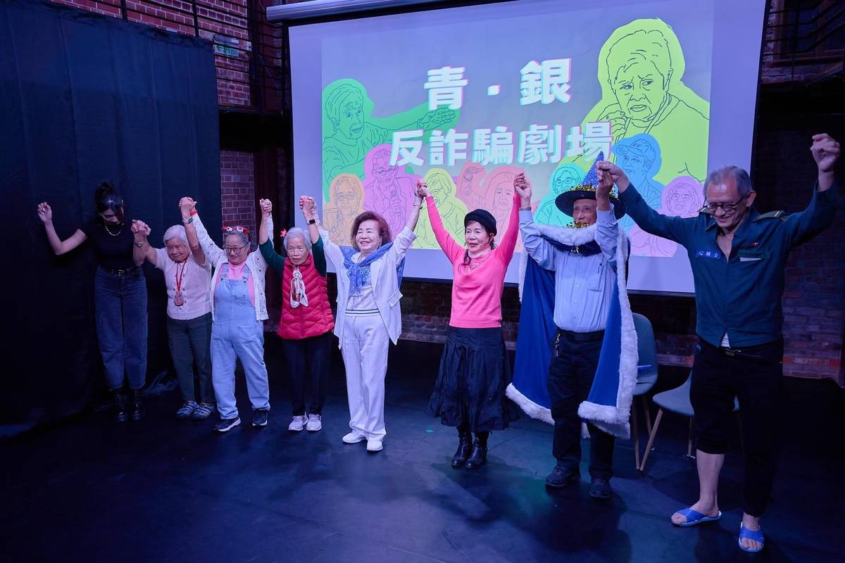 素人長輩演反詐劇 空軍三重一村暖心登場