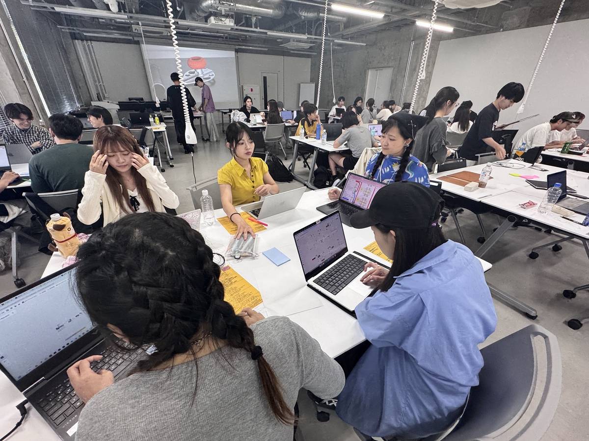 北科大等台日四校合作防災設計PBL工作營，圖為小組討論交流。(北科大提供)