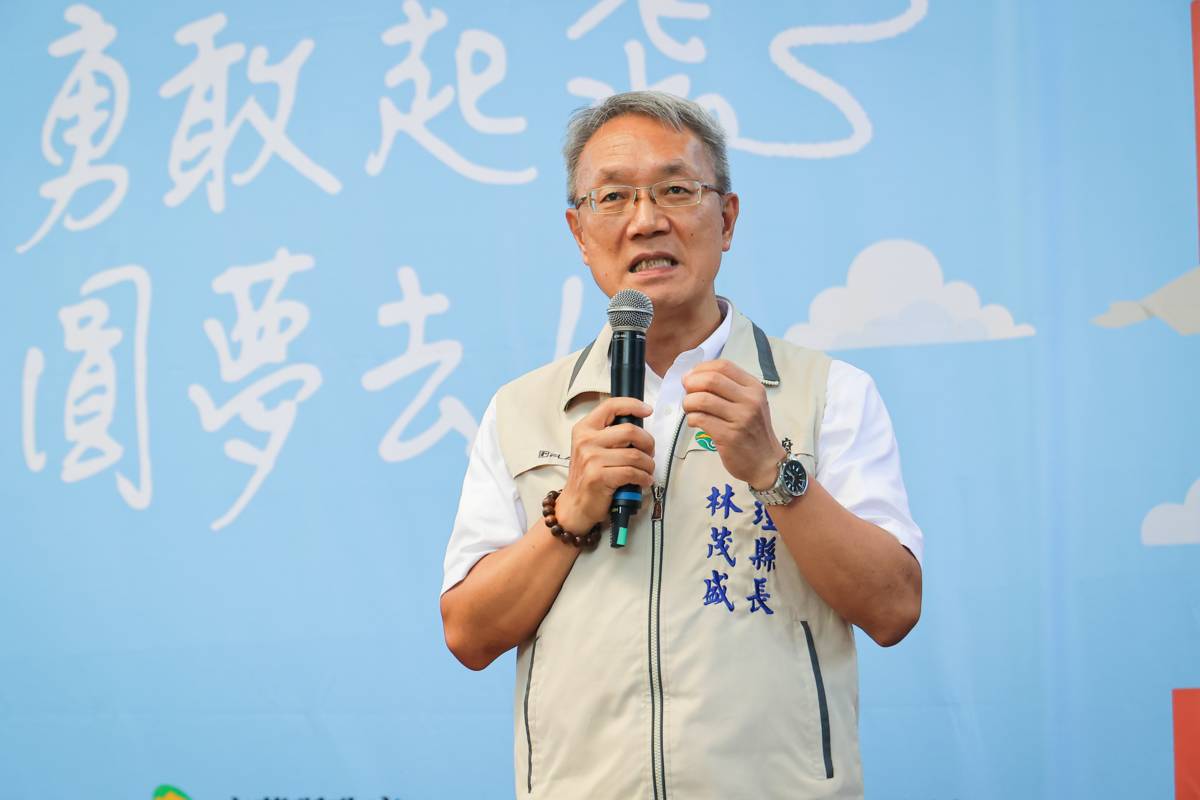 代理縣長林茂盛鼓勵青年報名