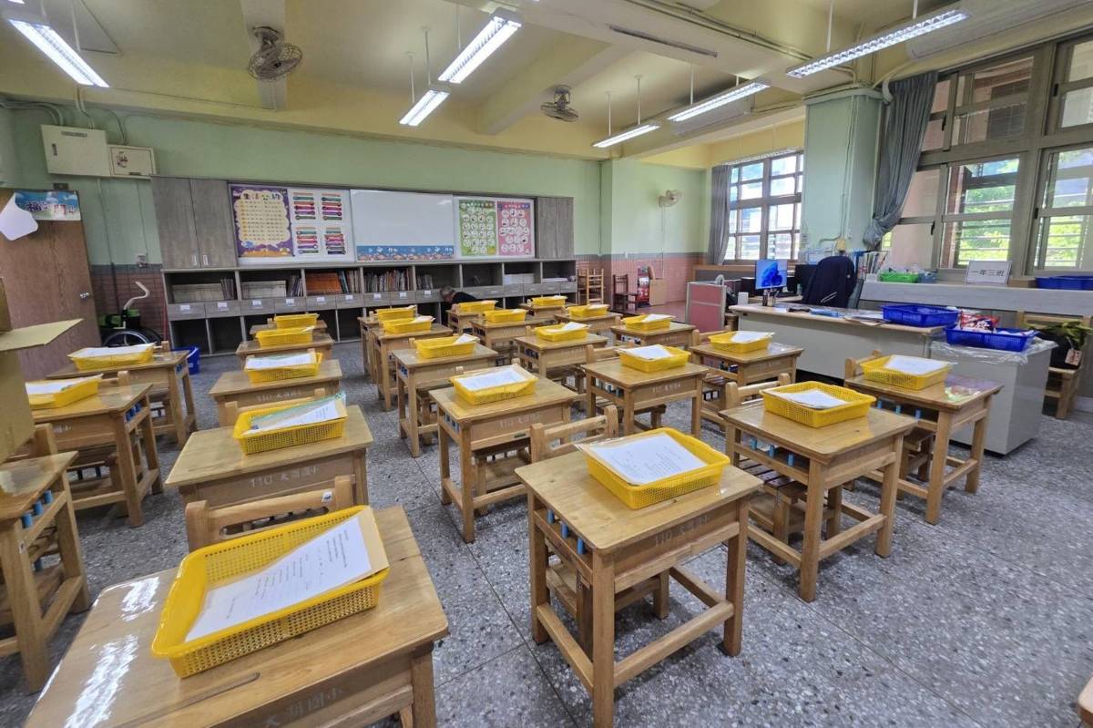 大湖國小，完成班級教室整備