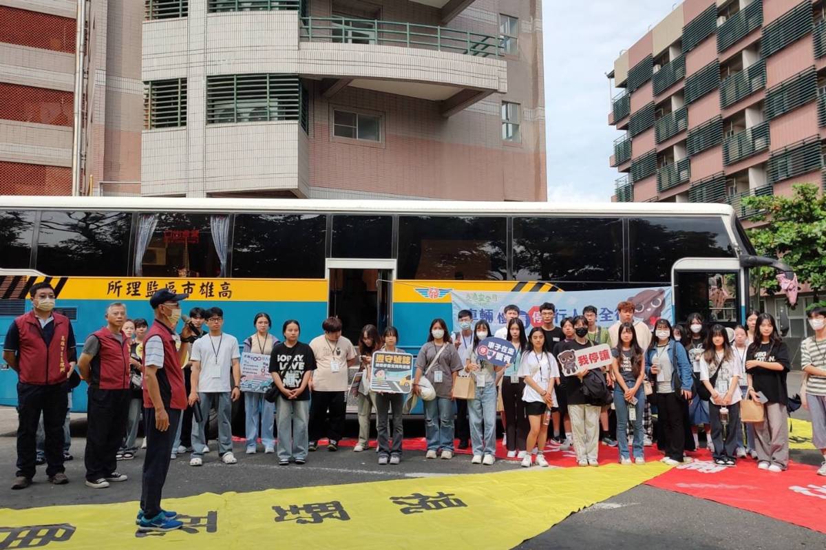高市監理所前進樹科大 宣導學生防衛駕駛技巧