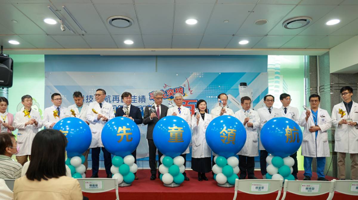 科技領航再創佳績 童醫院達文西單孔機械手臂手術率先突破百例