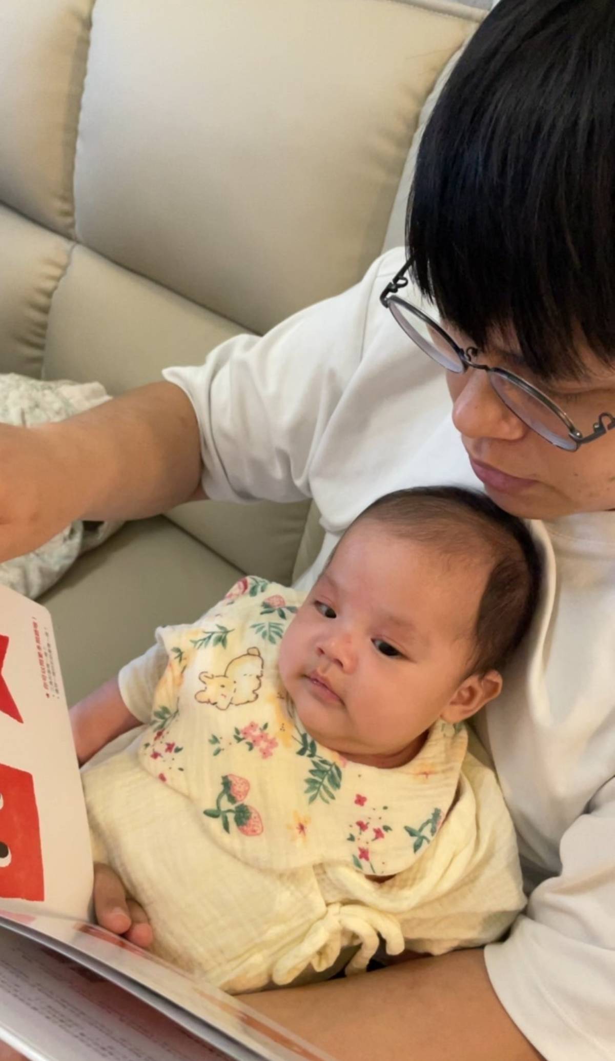 陳麒老師與女兒的相處時光