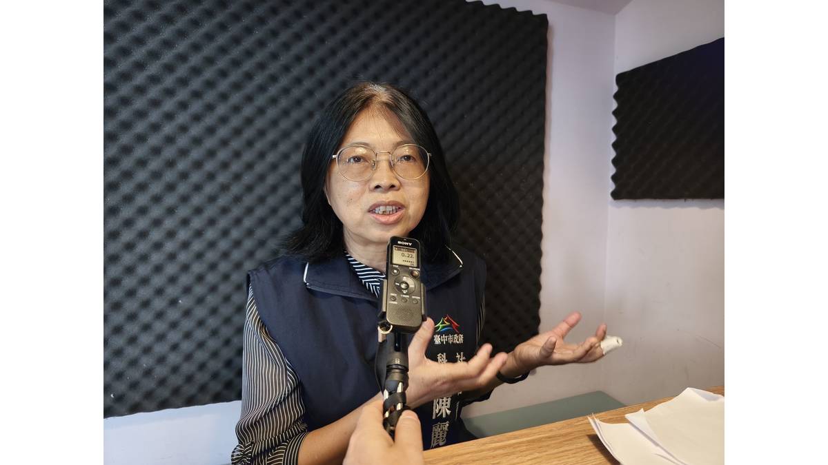 攜手樂觀視野，助力想法實現。台中社會局人民團體科長 陳麗華