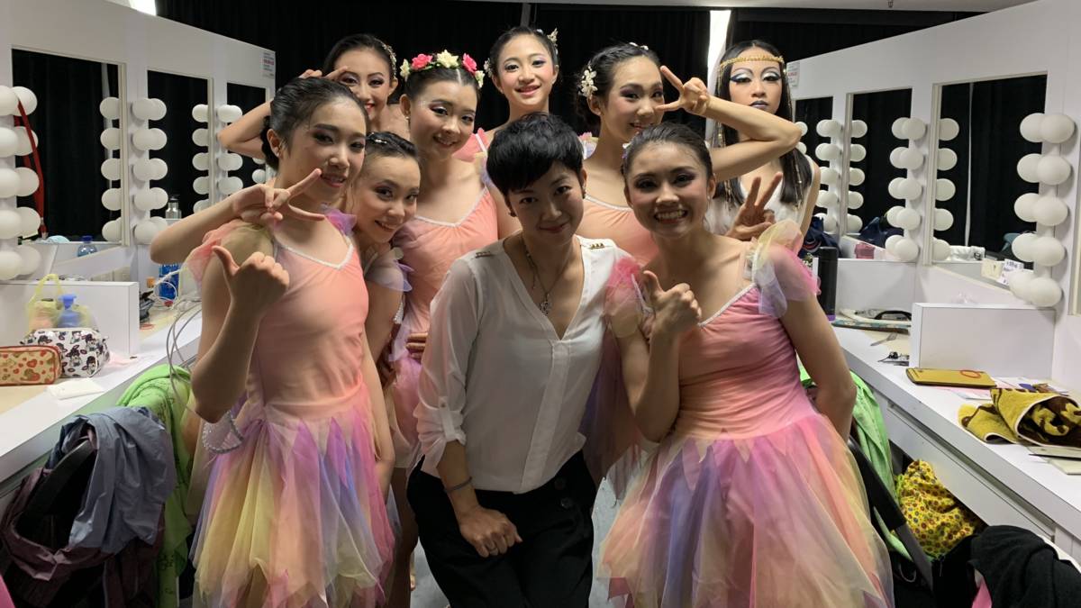范老師帶領學生參與高雄春天藝術節演出