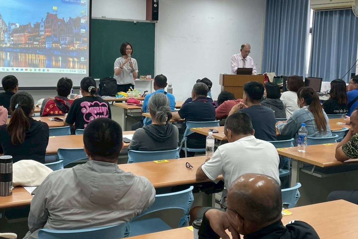 臺東縣政府舉辦病媒蚊防治宣導課程，希望各界攜手打造更健康的環境。
