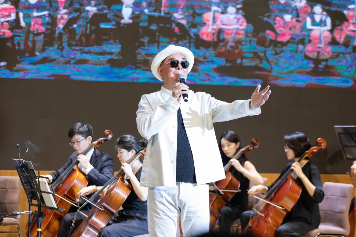 朝陽科大校友吳春山 結合臺灣梧桐弦樂團舉辦影演唱會（圖:朝陽科大提供）