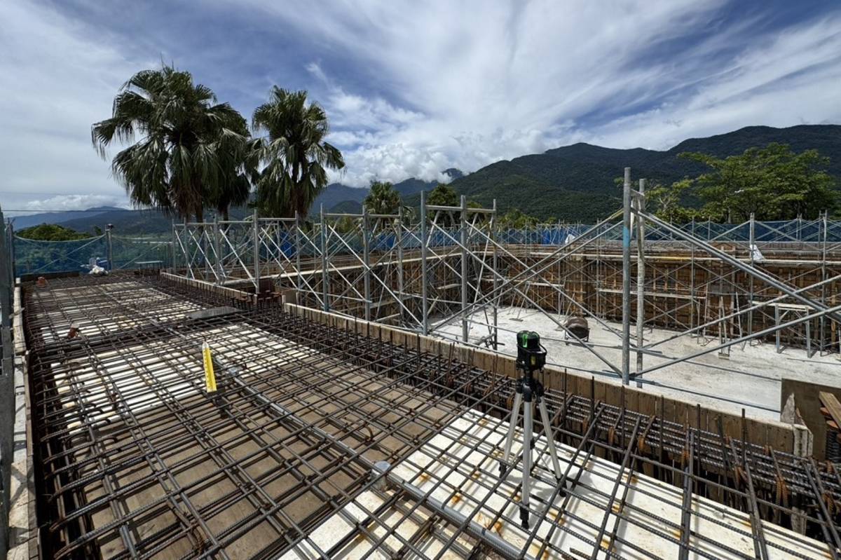 富北國中校舍重建中