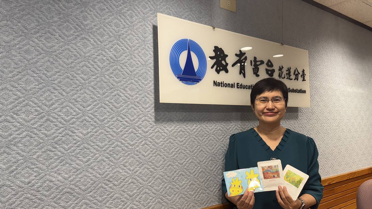 畢士大教養院院長戴孟蓁分享新開幕咖啡廳與園遊會