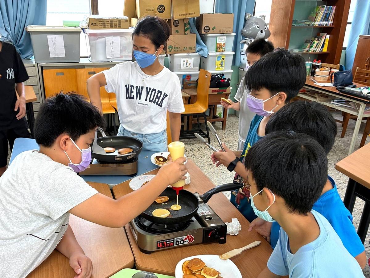 臺南市官田國小-實作從土地到餐桌創意甜點菱角銅鑼燒